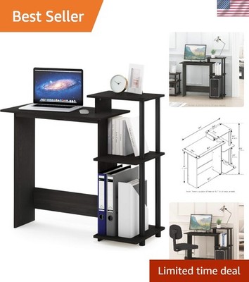 Efficient 28.6'' Computer Desk with Open Shelf Design - Versatile & Stylish