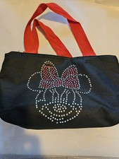 Disney - Minnie Mouse Black & Red Gem Studded...