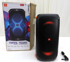 JBL PartyBox 110 Portable Party Speaker with Built-in Lights  Bass Boost Black