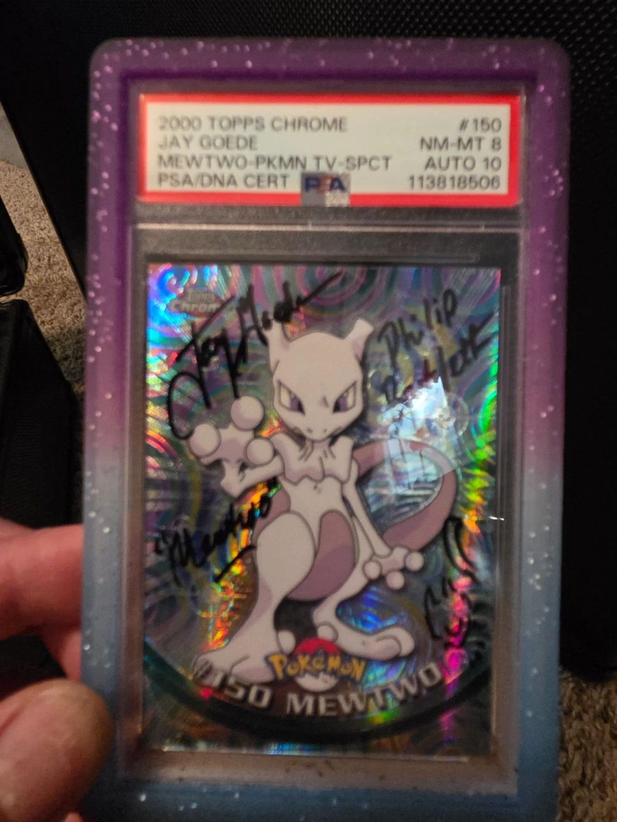Mewtwo Pokémon TCG Professional Sports Authenticator (PSA) Grade 8