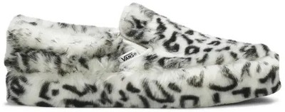 VANS SANDY LIANG CLASSIC SLIP-ON PLATFORM FUXXY LEOPARD US WOMENS 8.5 Never worn