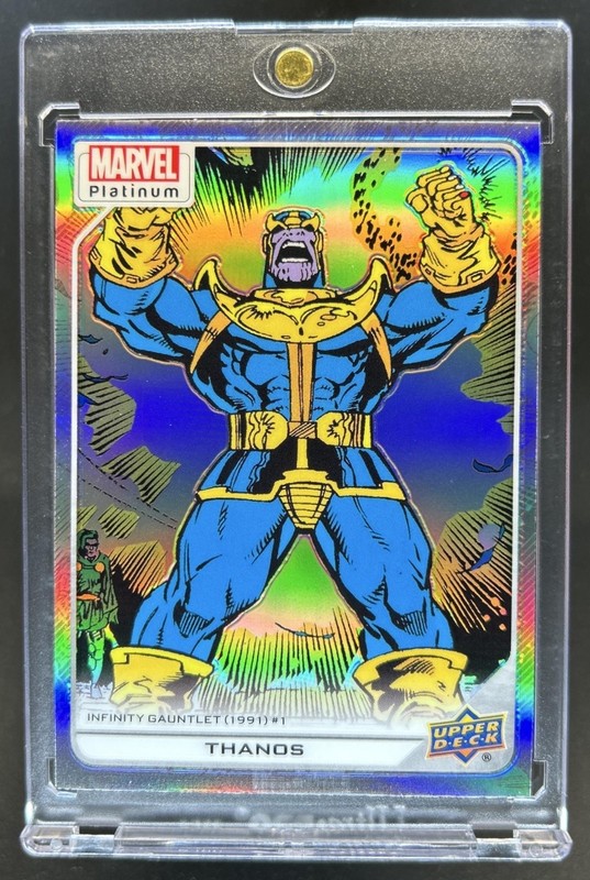 2023 Upper Deck Marvel Platinum Thanos Rainbow #141