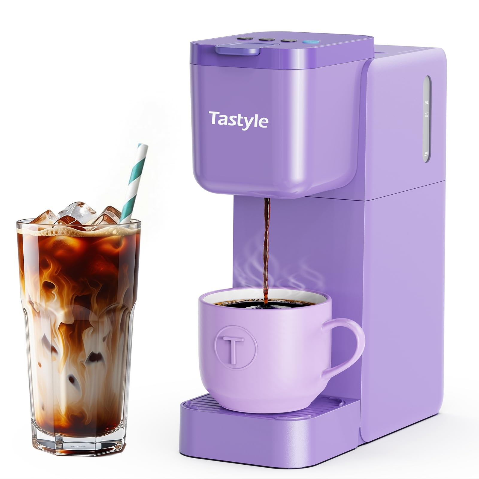 Hot And Iced With Bold Brew, Small Coffee Machine F...