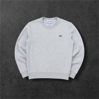 Lacoste Vintage Sweater/Pullover Herren XS Grau Neu/Sehr gut