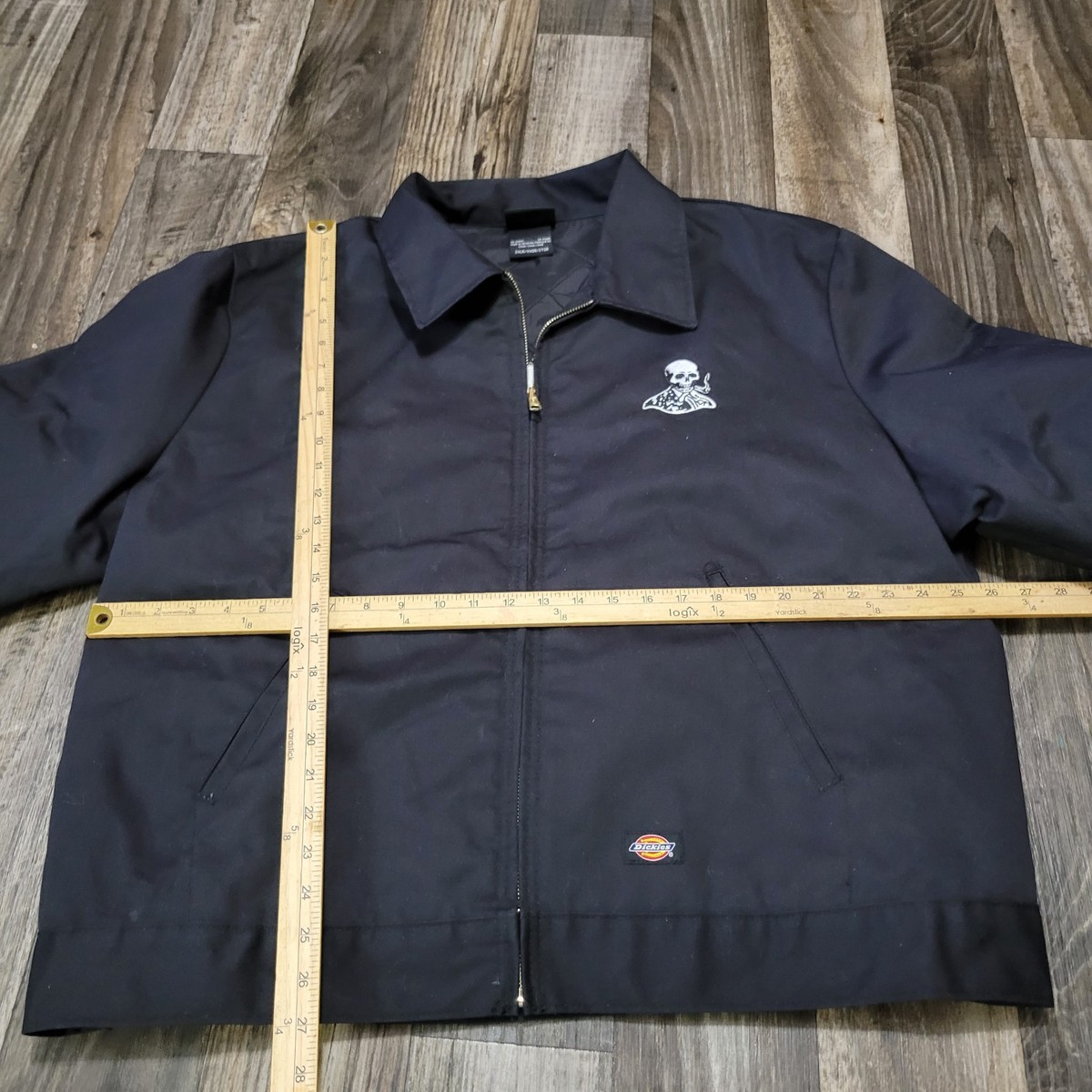 Dickies Quilted Black Eisenhower Full Zip Jacket Size 2XL Iron Smoke Distillery View 5