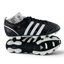 Botines de fútbol/fútbol Adidas AdiPure Tesltar II FG US8.5 UK8 negros para hombre