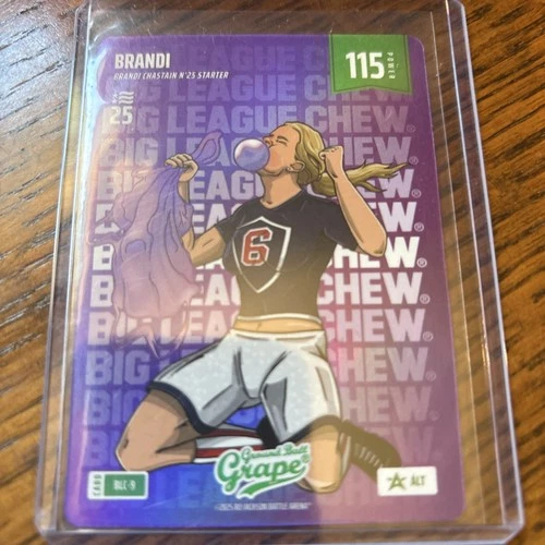 Brandi Bo Jackson Battle Arena 2025 NSCC Promo BLC-9 Ground Ball Grape Chastain