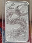 2023 Australia 1 oz Silver .9999 Year of the Dragon Elizabeth II Perth Mint BAR