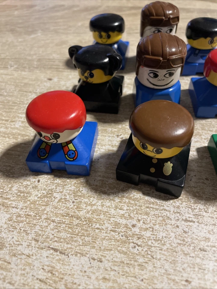 Lego Duplo Figuren Menschen Set 9 Stück Alt Vintage gebraucht - Bild 3 von 4
