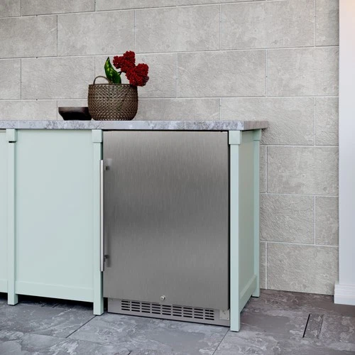 EdgeStar CBR1501OD 24"W 142 Can Built-In Outdoor Beverage Cooler - Stainless - Picture 7 of 12