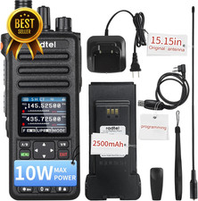 RT-730 10W Heavy Duty Walkie Talkie Tri Band Ham Radio Long Range 199 Channels R
