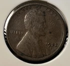 1922 d penny D Nice Reverse RB VF