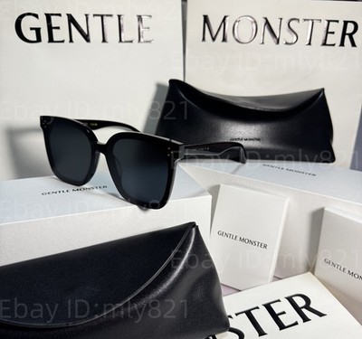 GentleMonster Her 01 Unisex Sunglasses Oversized Black Frame Black