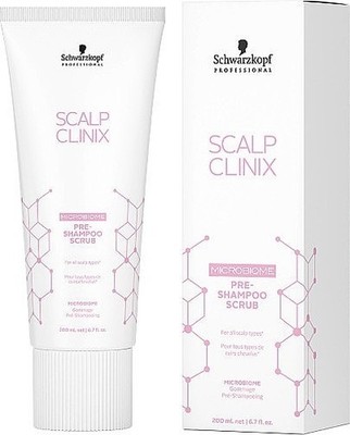 Schwarzkopf Scalp Clinix Pre-Shampoo Peeling 200ml - Professionelle Kopfhaut Detox Pflege