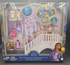 Disney Wish Kingdom Of Rosas Character Figures Mattel 10 Dolls 5 Accessories