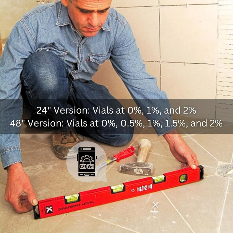 Kapro 105-24 Topgrade Gradient Box Level - With Slope Measurements - Image 3 of 4