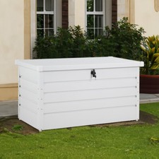 350L Outdoor Storage Box Heavy Duty Garden Storage Chest for Cushion Tools Toys