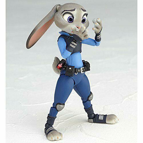 figura compleja película giratoria de Judy Hopps altura aprox. 100 mm figura Revoltech - Imagen 6 de 12