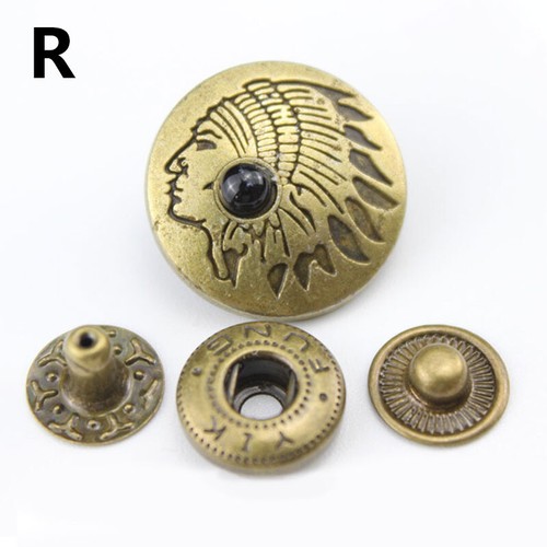 Fashion Copper Press Studs Snap Fasteners Button Garment DIY Sewing Accessories - Picture 30 of 30