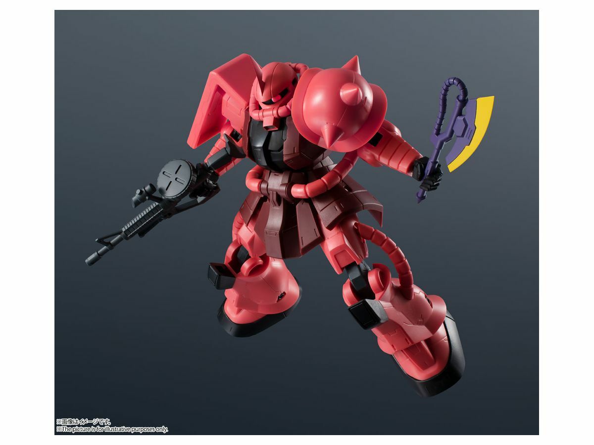 BANDAI Gundam Universe MS-06S CHAR'S ZAKU II Finished Figure | eBay