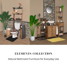 Bathroom Storage Cabinets - Elements Collection