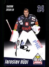 Jaroslav H&uuml;bl Fischtown Pinguins Bremerhaven 2018-19 Signiert + A 242128