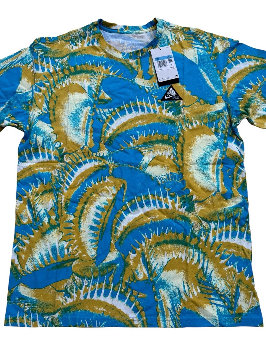 Nike Kyrie Journey Reward Tropical T-Shirt DZ2691 468 Men's Size