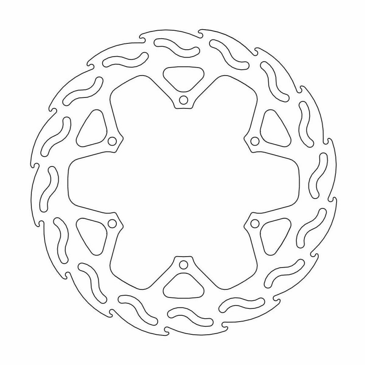 Disque de frein arrière Ø240 pour restaurer le freinage des TM 400 F Enduro 2002