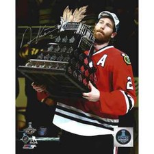 Duncan Keith Autographed Chicago Blackhawks 8X10 Photo (w/Conn Smythe Trophy)