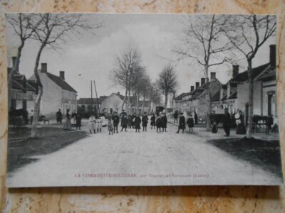 cpa-ancienne-carte-postale-solterre-loiret-la-commodit-route-de-nogent