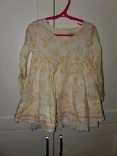NWT Sweethoney clothing 4T yellow floral