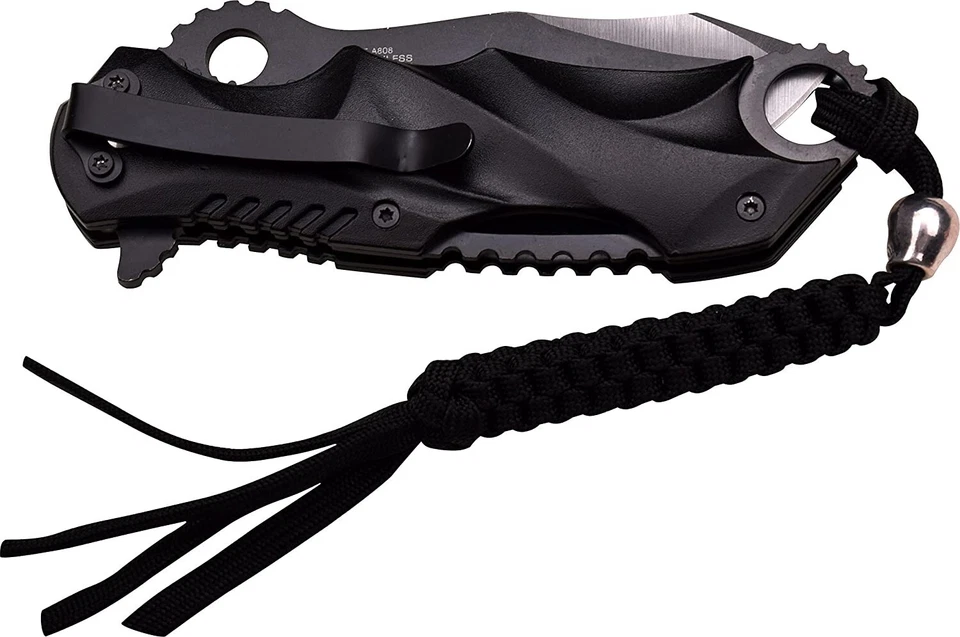 MTECH USA MT-A808 Series Assisted Opening Folding Knife, Two-Tone Half-Serrated - Image 3 of 3
