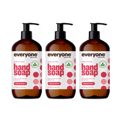 Everyone Hand Soap Ruby Grapefruit 12.75 oz (Pack of 3)