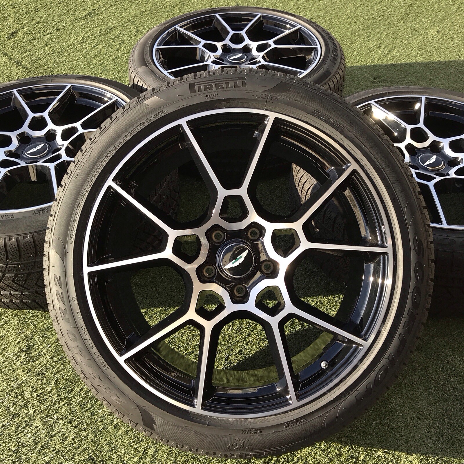 22 ASTON MARTIN DBX RIMS TIRES NEW SET WINTER FACTORY OEM STOCK ORIGINAL 2024