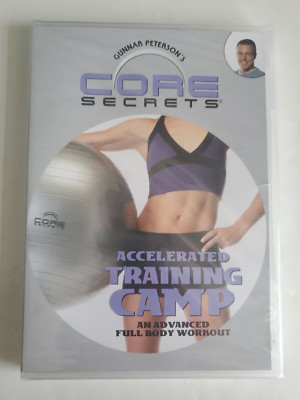Gunnar Peterson's Core Secrets Accelerated Training Camp DVD Brand New 2003