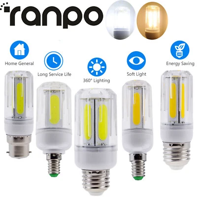 LED Maisbirne COB Licht E26 E27 E12 B22 E14 12W 16W Ultrahelle Lampenausrüstung - Bild 1 von 4