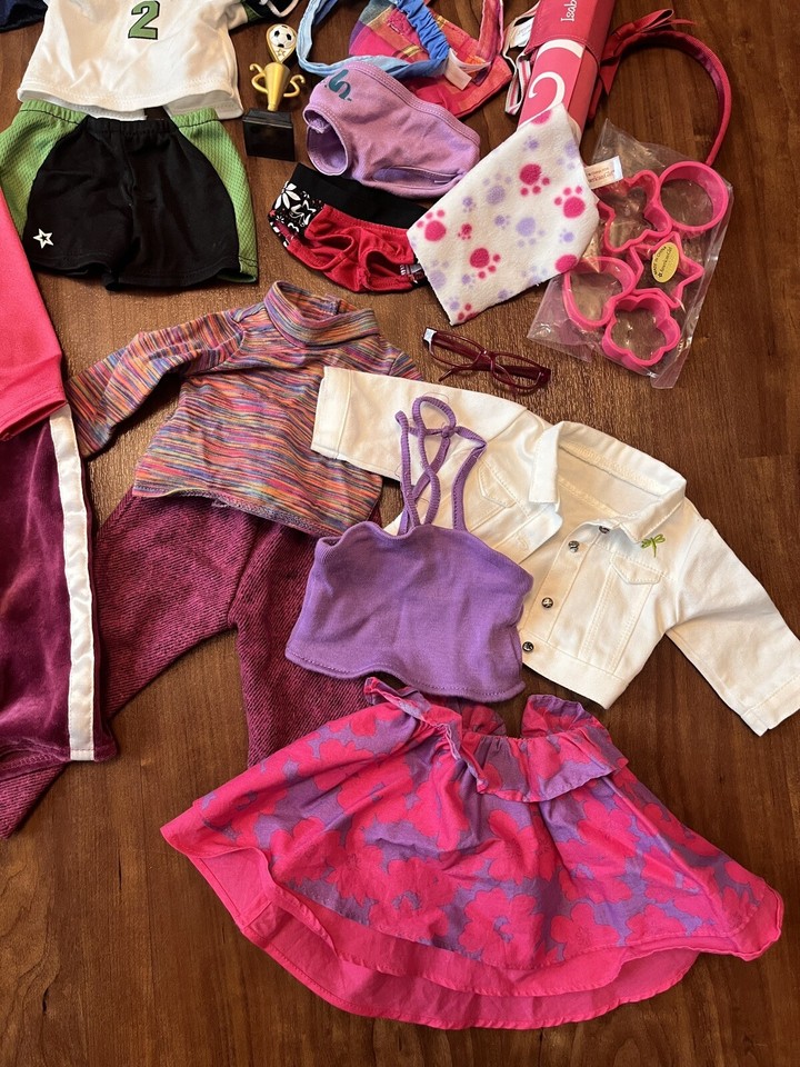 American Girl Clothing Shoe And Accessory Lot Hangers eBay