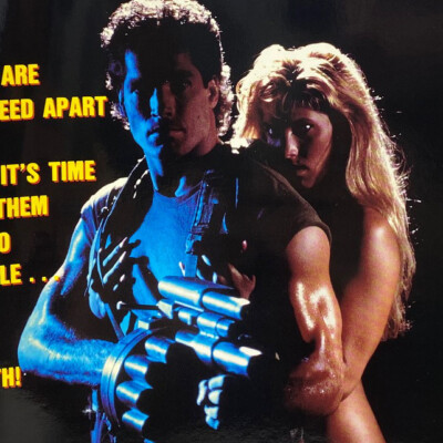 Vintage 1989 Deadly Breed William Smith Addison Randall Thriller Movie Poster