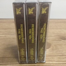 1987 Readers Digest Remembering The 60's Cassette Tapes 1,2 and 3. Sealed 