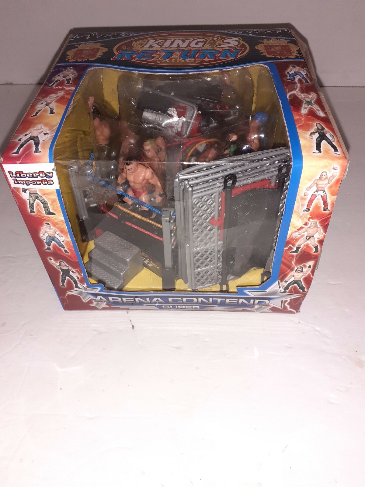 wwe mini wrestling ring
