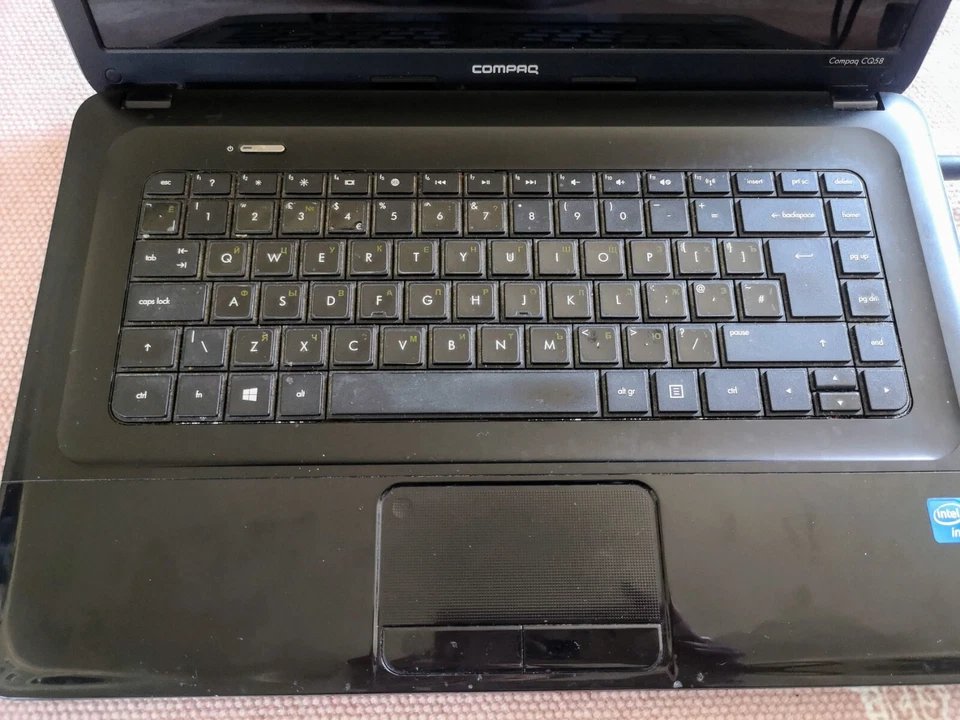 Laptop Compaq Notebook PC CQ58 15.6" Spares Or Repairs Working Condition - Image 2 of 4