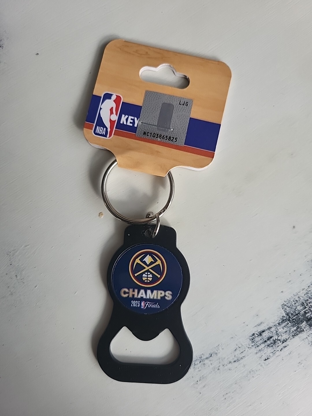 Denver Nuggets 2023 NBA Champions Bottle Opener Keychain Basketball Souvenir New
