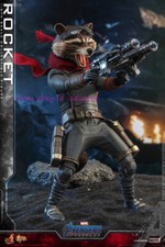 Hot Toys Mms548 1/6 Avengers Endgame Rocket Action Figure In Stock Model