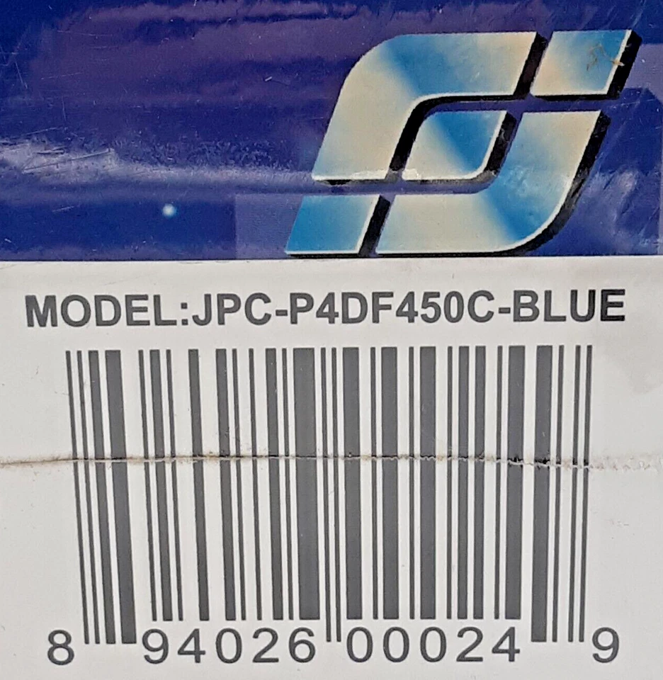 Intel ATX12V / Just PC JPC-P4DF450C-BLUE Power Supply - SEALED - Image 3 of 4