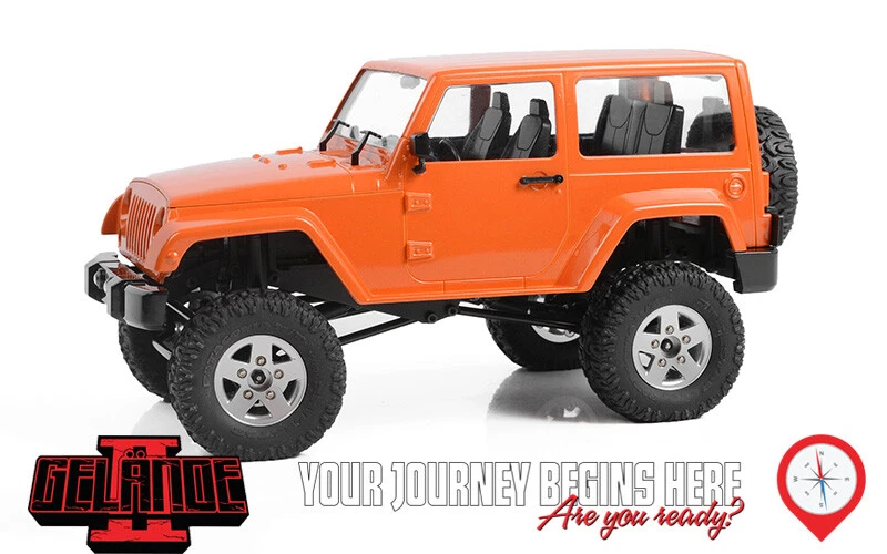 NEW RC4WD 1/18 Gelande II Truck RTR w/ Black Rock Body Set Or FREE US SHIP - Image 4 of 4