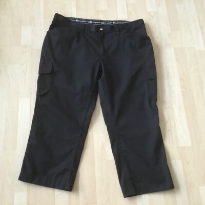 Helly Hansen work/wear Men s Pants Size W44 L30 Black Cargo Pockets Zip Fly