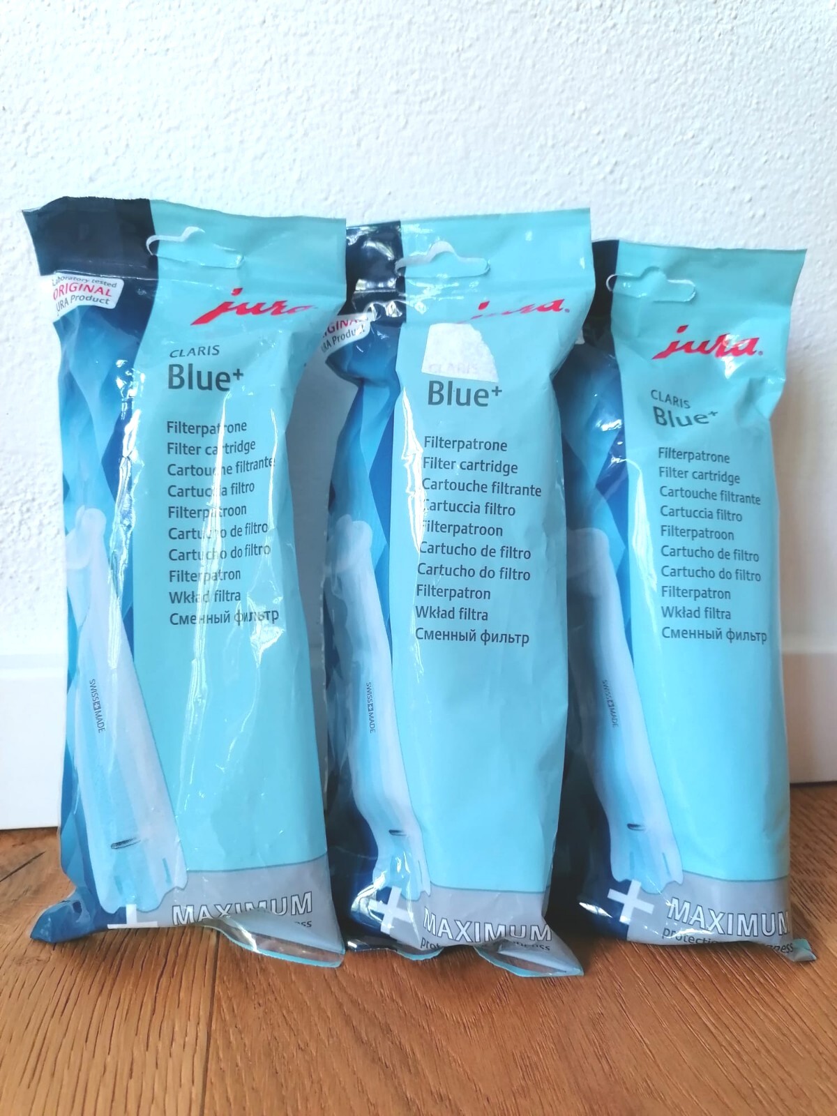 Jura Claris Blue + 3 Stück Filterpatronen Neu & OVP 24228