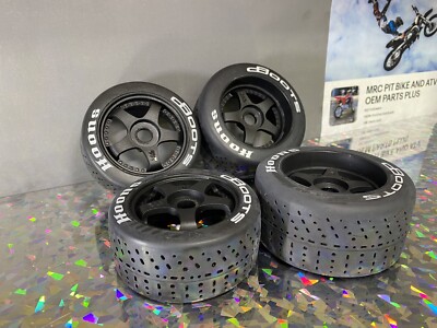 ARRMA felony DBoots HOONS tires set Wheels 6s 8s Speed Staggered WIDE bash NEW
