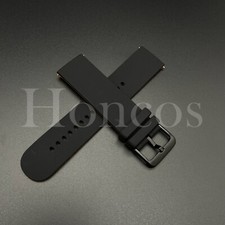 22 MM Rubber Watch Strap Fits For The Blancpain X Swatch Indian Ocean Black/ORG