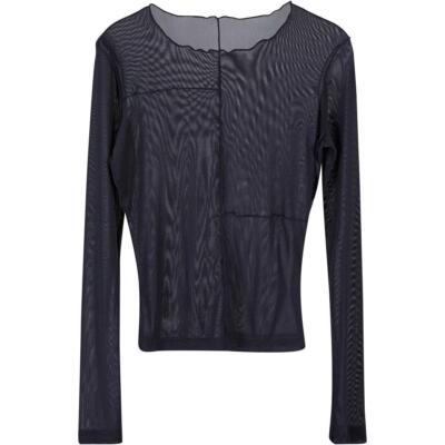 Mesh Longsleeve durchsichtig Langarmshirt Urban Classics Ladies Exposed Seam neu